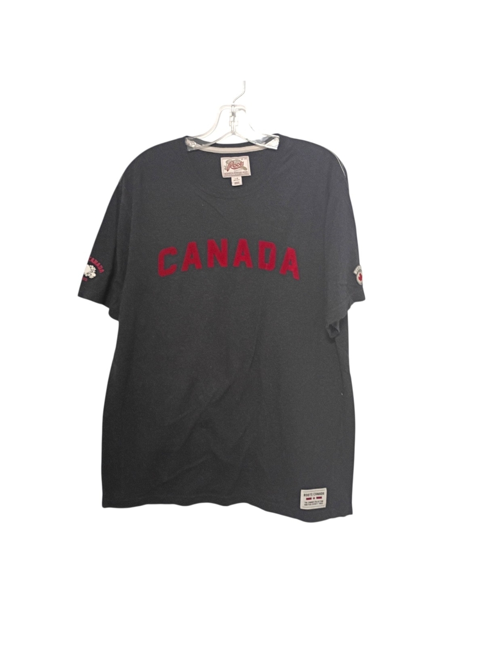 Roots -Canada Graphic Short Sleeve Tee - Large